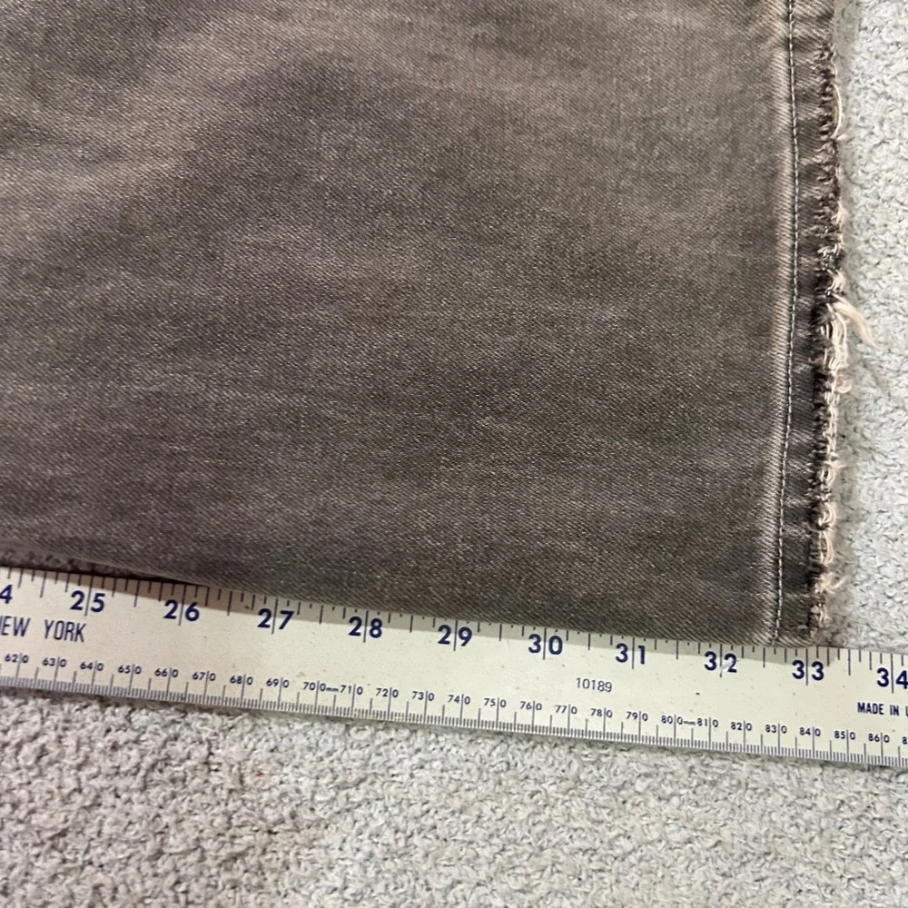 Vervet Jeans Distressed Wide Leg 29 Charcoal Grey Baggy Skater Grunge Streetwear